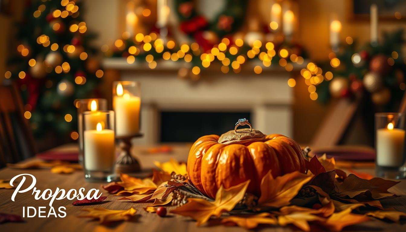 Christmas and thanksgiving proposal ideas