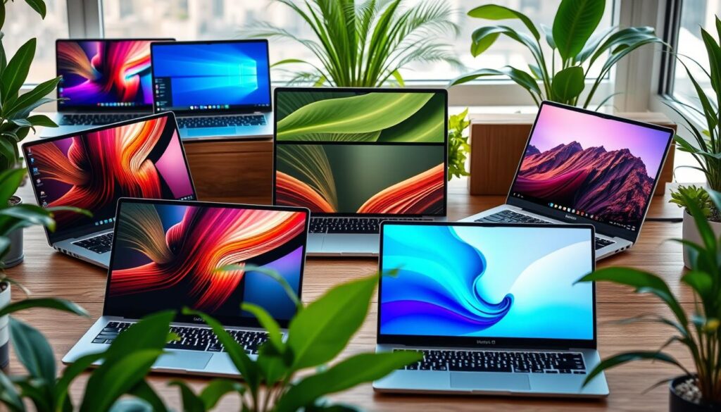 Energy-efficient laptops