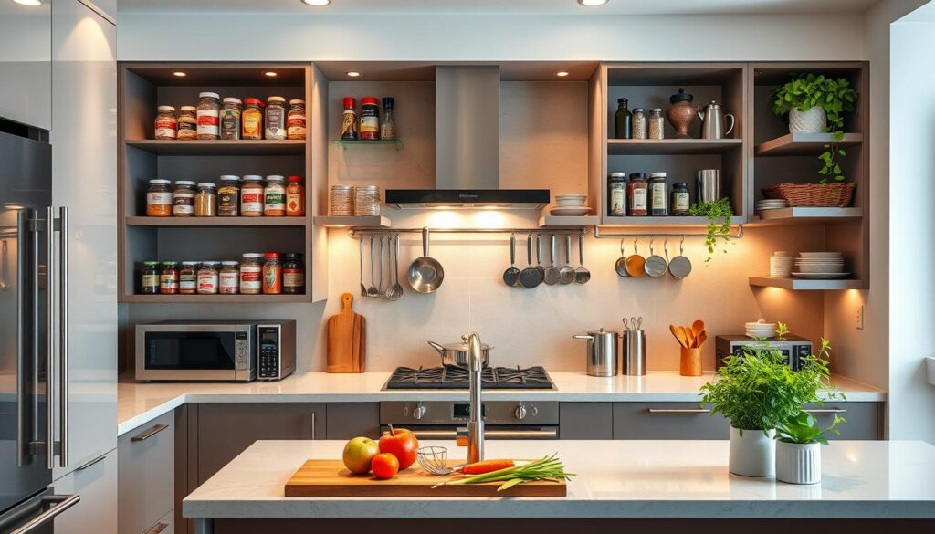cooking space organization