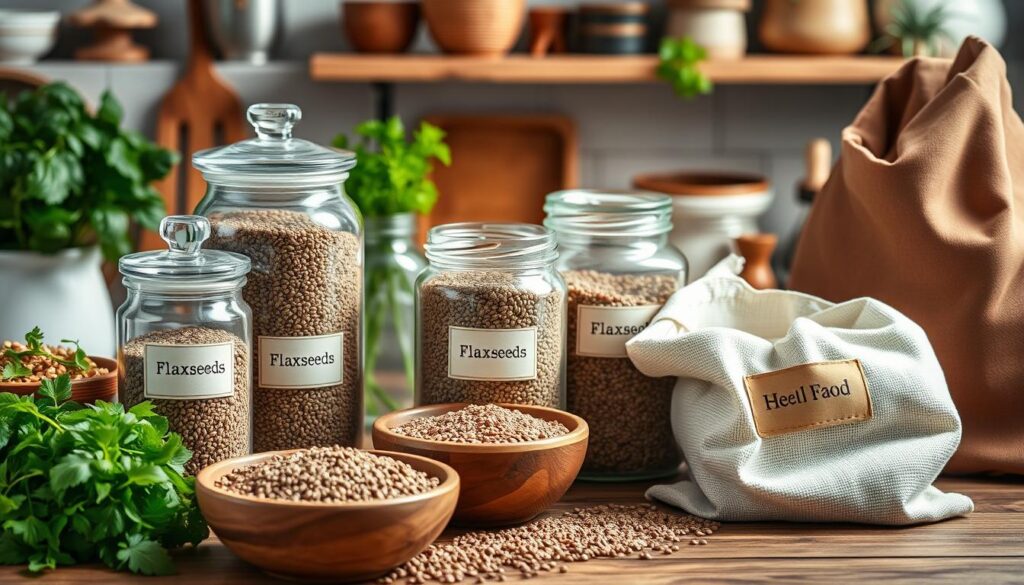 flaxseed storage flaxseed storage