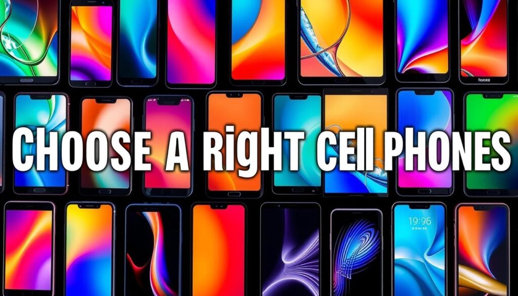mobile phone display options