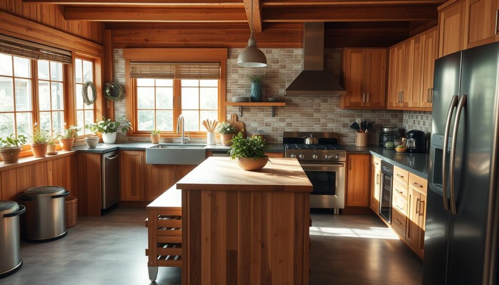 sustainable kitchen materials