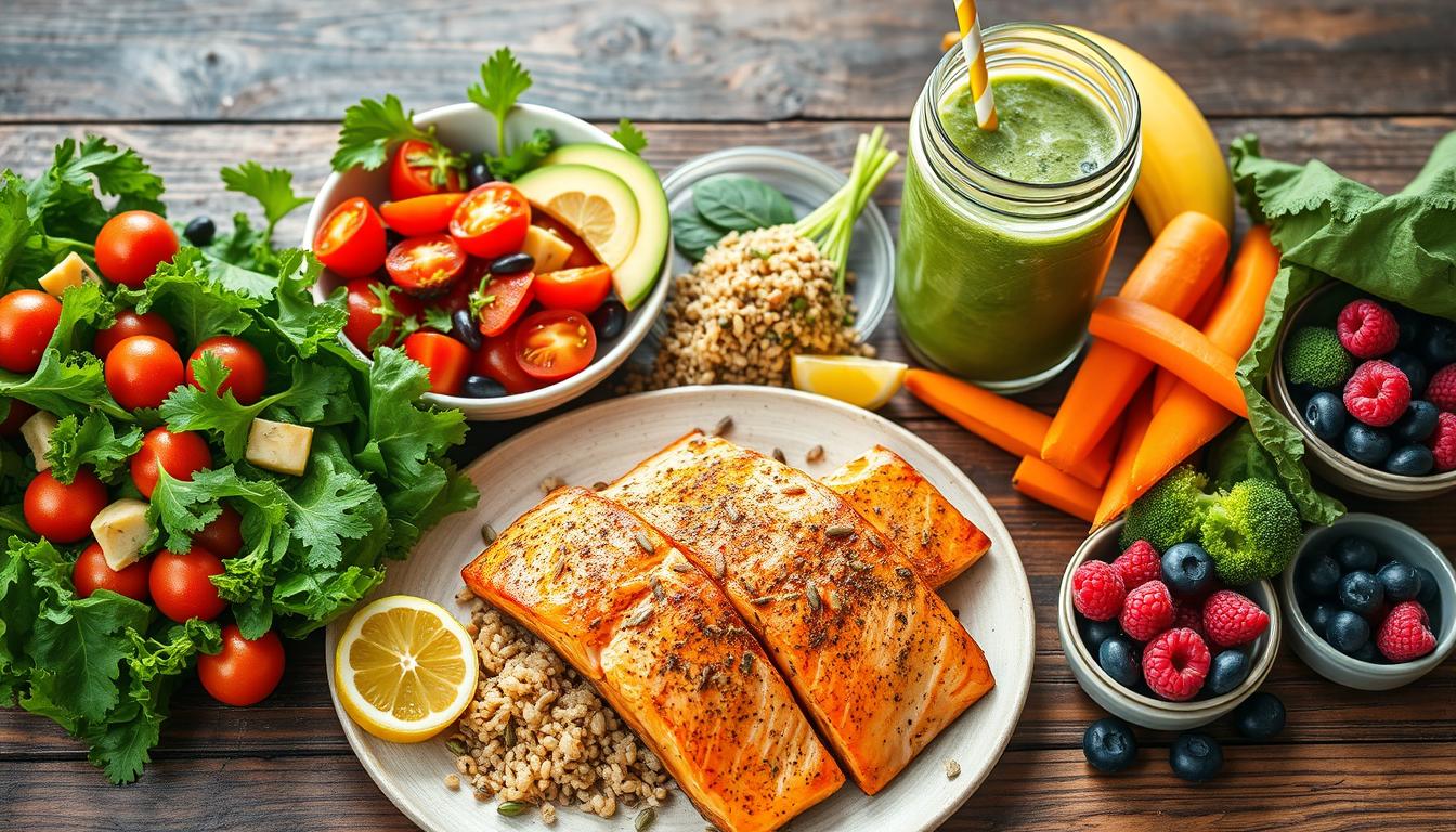 Healthy food pictures and it description