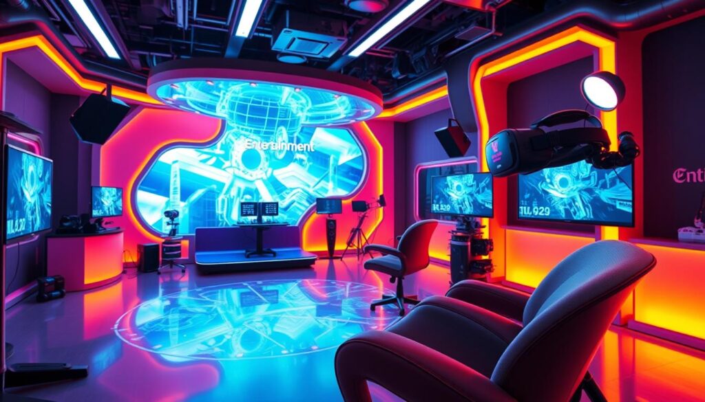 VR entertainment creation VR entertainment creation