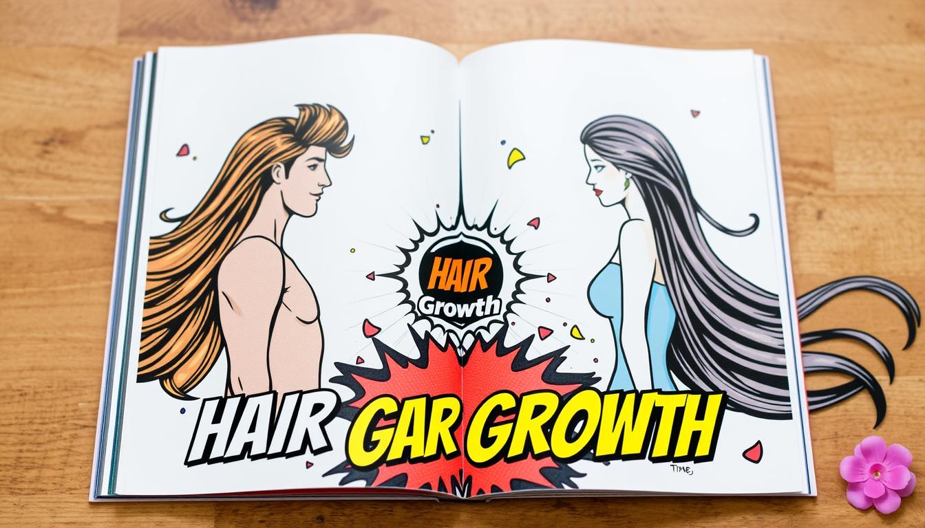 Who's hair grows faster men or women