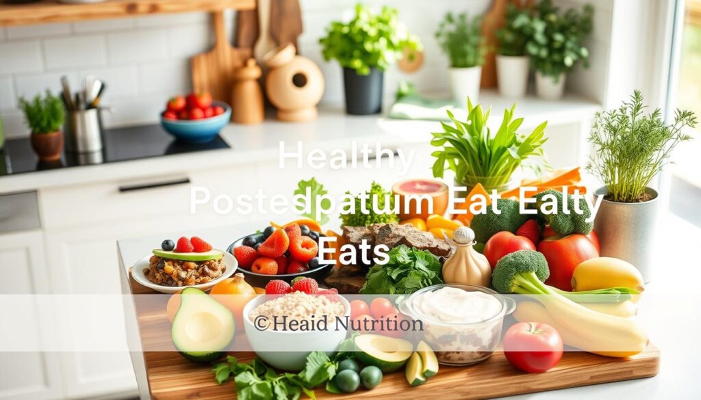 postpartum nutrition plan