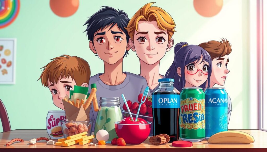 processed foods and acne triggers