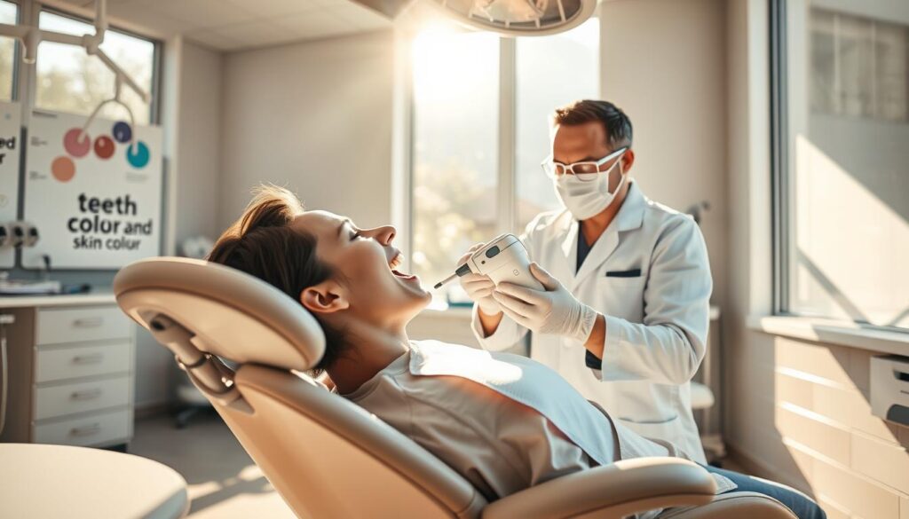 professional tooth whitening