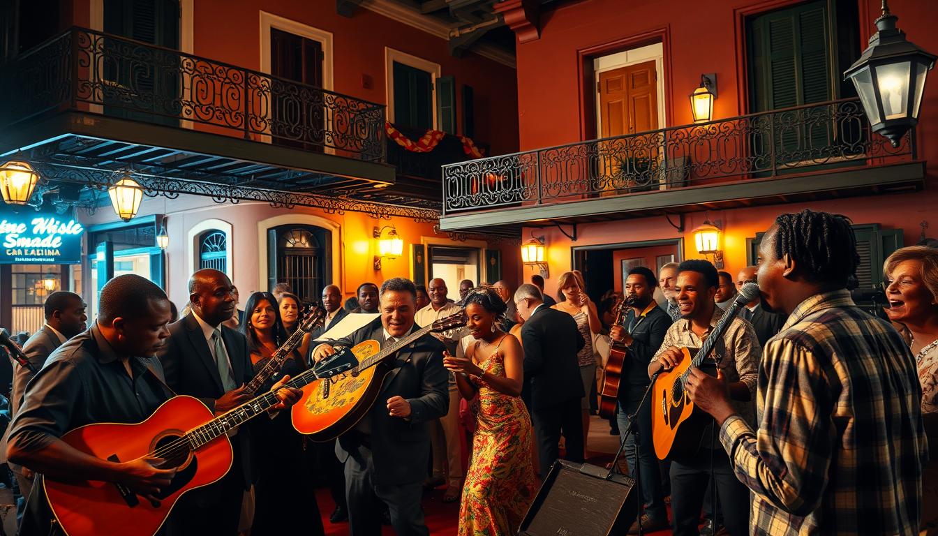 What type of music is from french creole louisiana