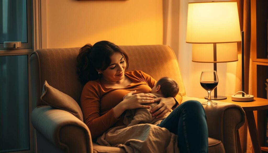 breastfeeding and alcohol guidelines