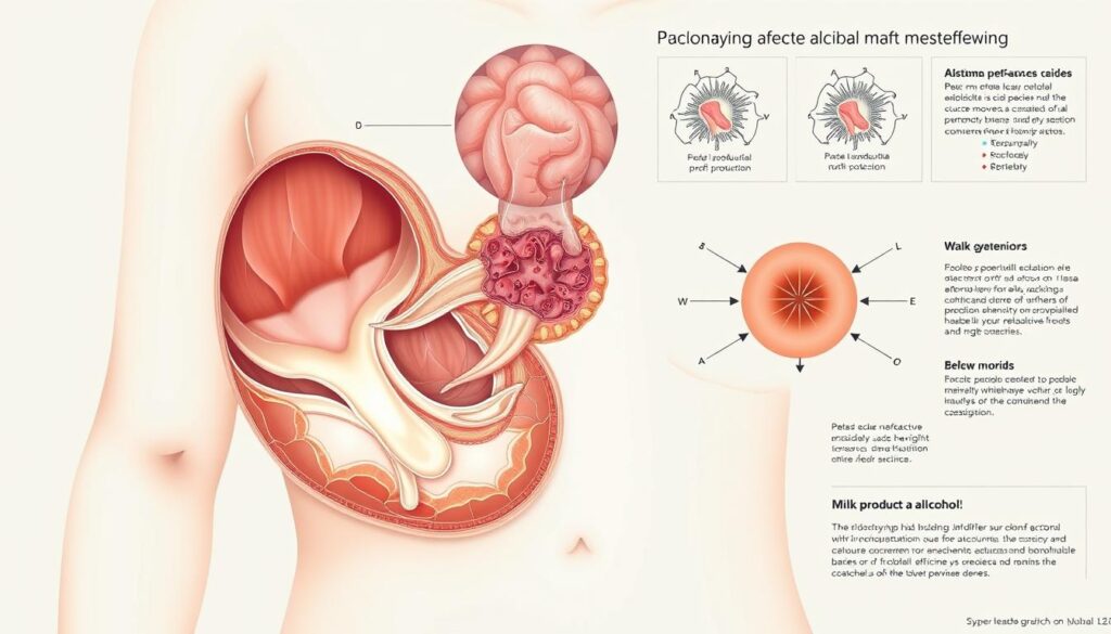 effects of alcohol on breastfeeding