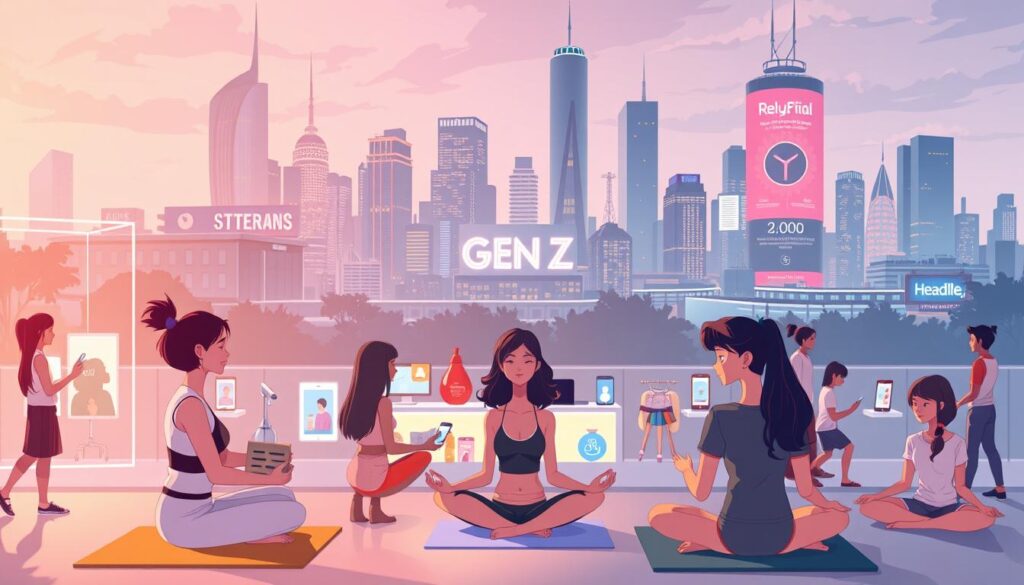 gen z mental health market trends