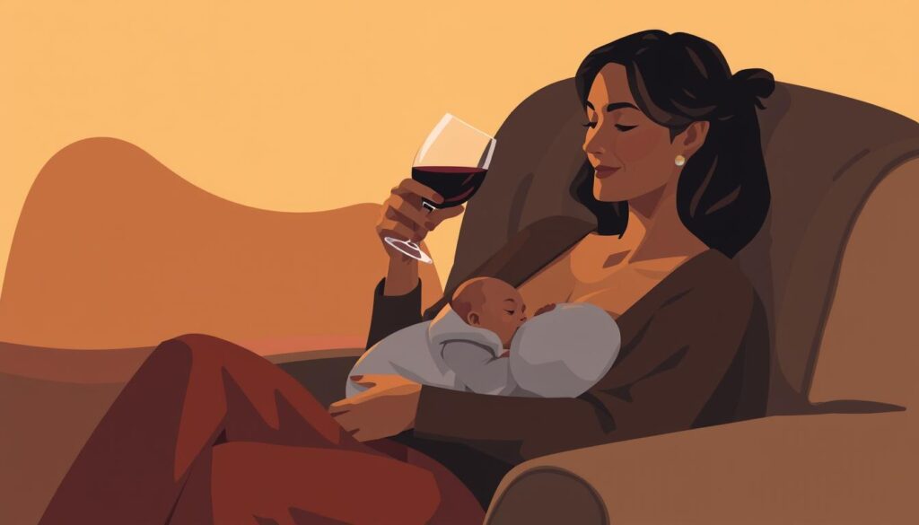 strategies breastfeeding alcohol consumption